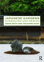 Japanese Gardens: Symbolism and Design 9781138428669, 1138428663