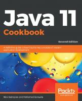 Java 11 Cookbook - A Definitive Guide to Learning the Key Concepts of Modern Application Development [2nd ed.]