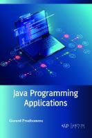 Java Programming Applications
 1774073196, 9781774073193