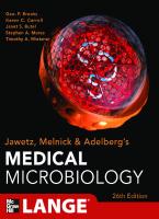 Jawetz, Melnick & Adelberg’s Medical Microbiology [26th ed.]
 0071790314,  9780071790314 (print)