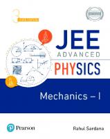 JEE Advanced Physics-Mechanics-I [3 ed.]
 9789353940300, 9789353944261