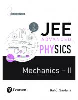 JEE Advanced Physics-Mechanics-II [3 ed.]
 9789390577149