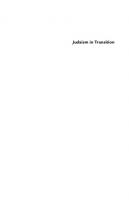 Judaism in Transition: How Economic Choices Shape Religious Tradition
 9780804791410