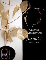 Jurnal I (1990-1996) [2 ed.]
 9789735032418