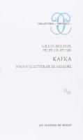 Kafka : pour une littérature mineure
 9782707300584, 2707300586