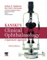 Kanski’s Clinical Ophthalmology. A Systematic Approach [9 ed.]
 9780702077111, 9780702077128