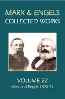 Karl Marx, Frederick Engels Volume 22, Marx and Engels, 1870-71
 9781843279662, 3563573603, 4354374374