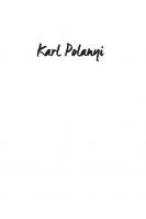 Karl Polanyi: An Intellectual Biography
 0231176082, 9780231176088