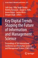 Key Digital Trends Shaping the Future of Information and Management Science: Proceedings of 5th International Conference on Information Systems and Management Science (ISMS) 2022
 3031311523, 9783031311529