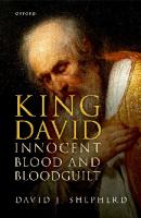 King David, Innocent Blood, and Bloodguilt
 9780198842200, 0198842201