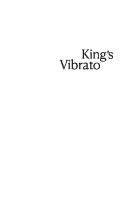 King's Vibrato: Modernism, Blackness, and the Sonic Life of Martin Luther King Jr.
 9781478022992
