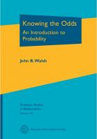 Knowing the Odds: An Introduction to Probability
 0821885324, 9780821885321