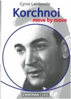 Korchnoi: Move by Move [1 ed.]
 1781941394, 9781781941393