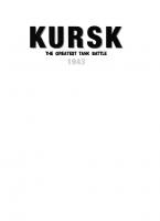 Kursk: The Greatest Tank Battle
 0760312540