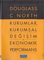 Kurumlar, Kurumsal Değişim ve Ekonomik Performans [2 ed.]