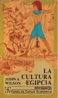 La Cultura egipcia [1 ed.]