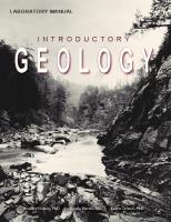 Laboratory Manual for Introductory Geology
 9781940771366
