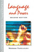 Language and power [Second edition.]
 9781315838250, 1315838257