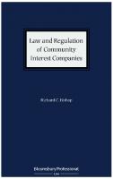 Law and Regulation of Community Interest Companies
 9781526522757, 9781526522788, 9781526522771
