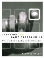 Learning iOS game programming: a hands-on guide to building your first iphone game
 9780321699428, 0321699424