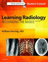 Learning radiology : recognizing the basics [3 ed.]
 9780323328074, 0323328075