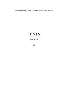 Lenin Werke Band 18: Apr. 1912 - März 1913 [18]