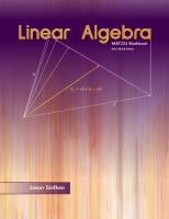 Linear Algebra - MAT223 Workbook [2021/08/06 ed.]
 9781774292266