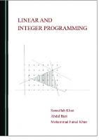 Linear and integer programming
 9781527539136