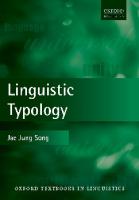 Linguistic Typology (Oxford Textbooks in Linguistics)
 9780199677092, 9780199677498, 0199677093
