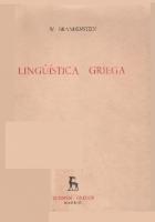 Linguistica Griega