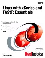 Linux with xSeries and FAStT : Essentials
 9780738499185