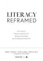 Literacy Reframed: How a Focus on Decoding, Vocabulary, and Background Knowledge Improves Reading Comprehension
 1951075137, 9781951075132