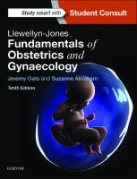 Llewellyn-Jones fundamentals of obstetrics and gynaecology [10th edition]
 9780702060656, 9780702060649, 9780702060663, 070206064X, 0702060658