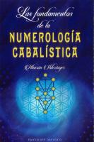 Los fundamentos de la numerología cabalística
 9788491115656