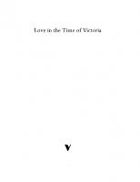Love in the time of Victoria: sexuality, class, and gender in nineteenth-century London
 9781786637284, 9780860913252