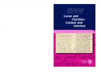 Lucain et Claudien face à face : une poésie politique entre épogée, histoire et panégyrique
 9783825365493, 3825365492