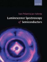 Luminescence Spectroscopy of Semiconductors
 0199588333, 9780199588336