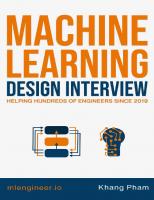 Machine Learning Design Interview: Machine Learning System Design Interview
 9798813031571