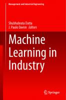Machine Learning in Industry (Management and Industrial Engineering)
 303075846X, 9783030758462