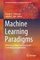 Machine Learning Paradigms: Advances in Deep Learning-based Technological Applications [1st ed.]
 9783030497231, 9783030497248