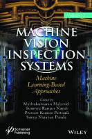 Machine Vision Inspection Systems, Machine Learning-Based Approaches [2]
 1119786096, 9781119786092