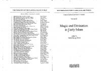 Magic and Divination in Early Islam
 9780860787150, 086078715X, 9781351921015, 9781315250090, 9781351921022, 9781351921008, 1351921010, 1315250098, 1351921029, 1351921002