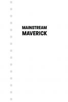 Mainstream Maverick: John Hughes and New Hollywood Cinema
 9781477321317