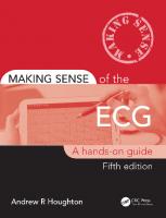 Making Sense of the ECG [5 ed.]
 9780367188955, 9780367189013