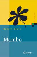 Mambo: Installation, Administration, Anwendung und Entwicklung (Xpert.press) (German Edition)
 9783540221586, 3540221581
