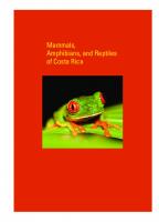 Mammals, Amphibians, and Reptiles of Costa Rica: A Field Guide
 9780292747906