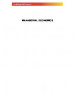 Managerial economics [2 ed.]
 9780071067867, 0071067868