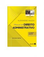 Manual de Direito Administrativo, com mapas mentais [13 ed.]
 9786553627055