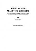 Manual del Maestro Secreto