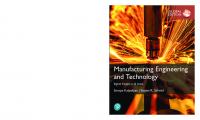 Manufacturing engineering and technology in SI units [8 ed.]
 9781292422244, 1292422246